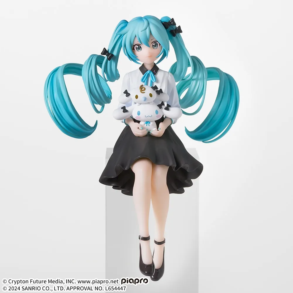 初音ミクシリーズ ちょこのせ プレミアムフィギュア“初音ミク×シナモロール”おすましVer.