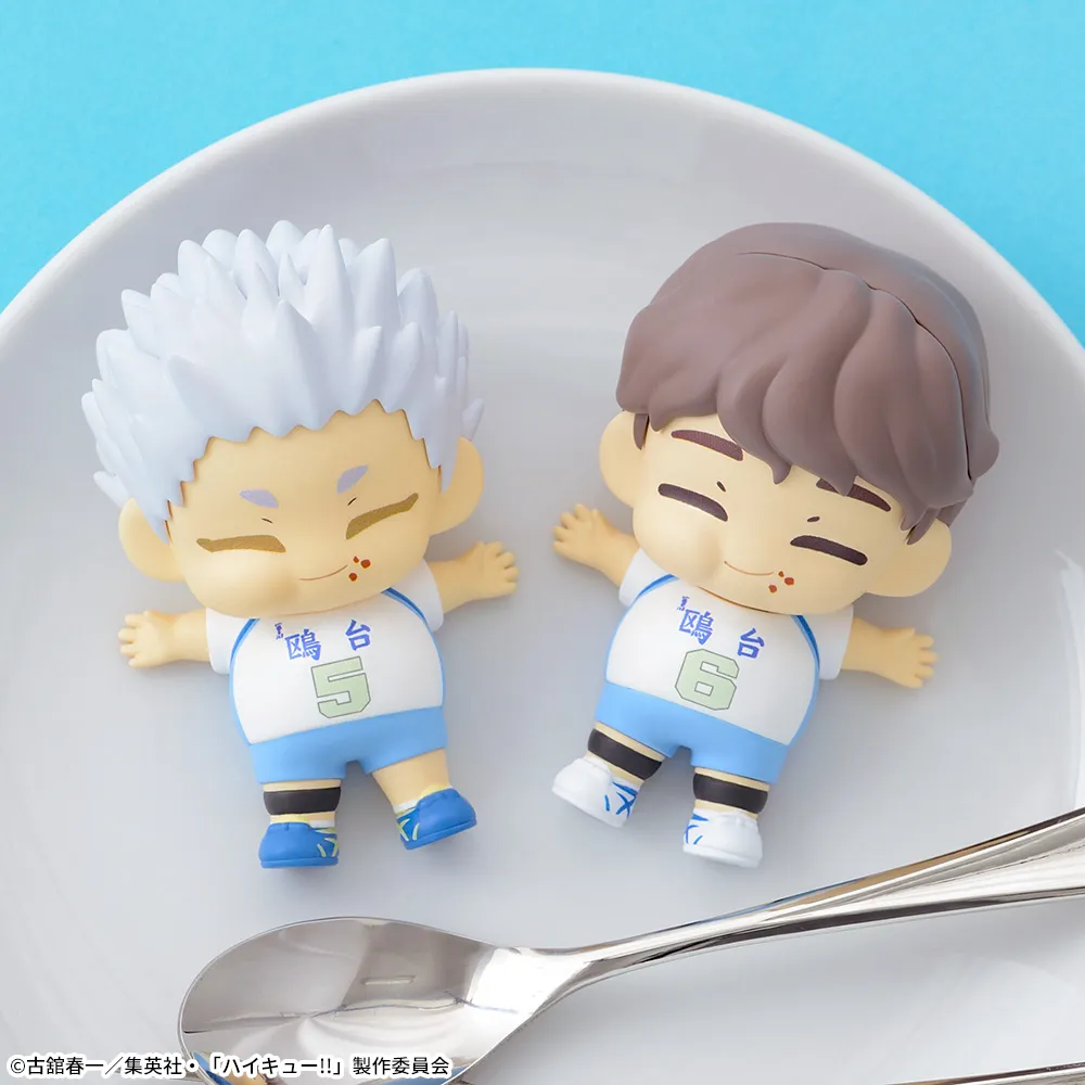 アニメ「ハイキュー!!」 まんぷくごちそうさマスコット ミニフィギュアVol.3