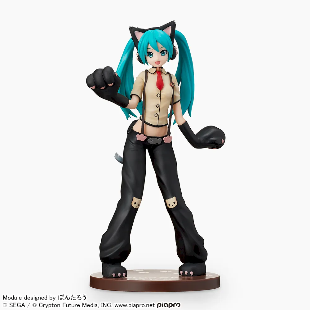 初音ミク Project DIVA Arcade Future Tone スーパープレミアムフィギュア“初音ミク-にゃんこ”