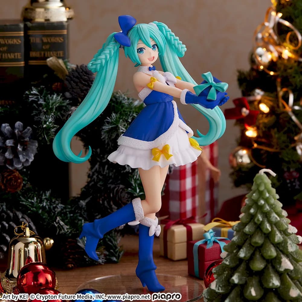 初音ミクシリーズ ハイプレミアムフィギュア“初音ミク”サファイアクリスマスVer.